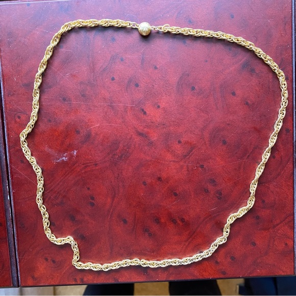 Jewelry 24 Inch Gold Twisted Chain Costume Jewelry Gold Chain